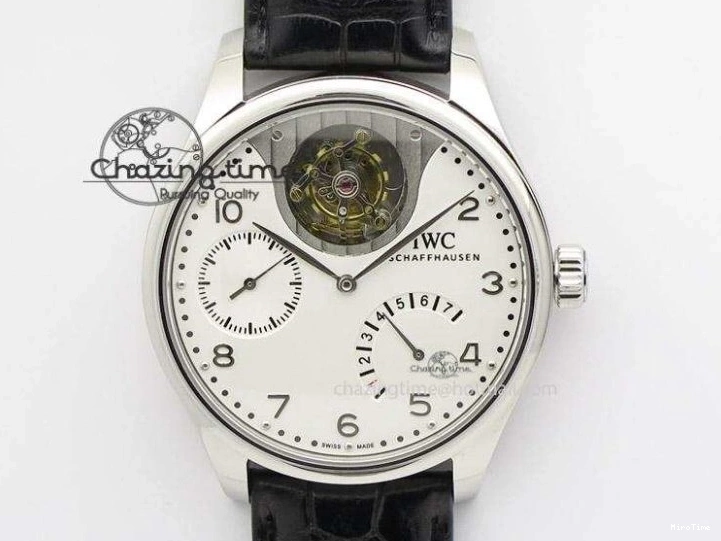 MIROTIME 0706 MoistureWicking Portuguese Real PR IW500704 ZF 1:1 Best Edition On Brown Leather Strap A52010 V 7311